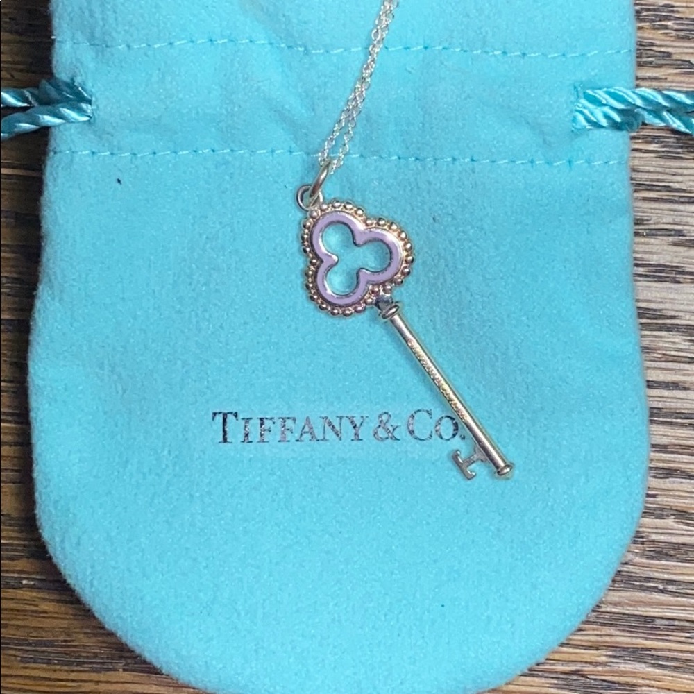 Tiffany & Co. Crown Key Necklace